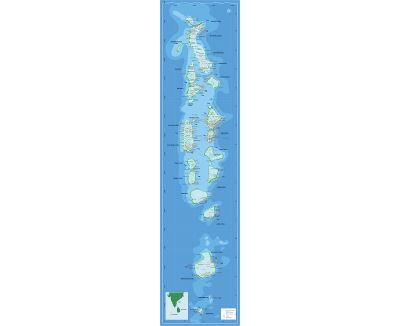 Mapas De Maldivas Colecci N De Mapas De Maldivas Asia Mapas Del Mundo