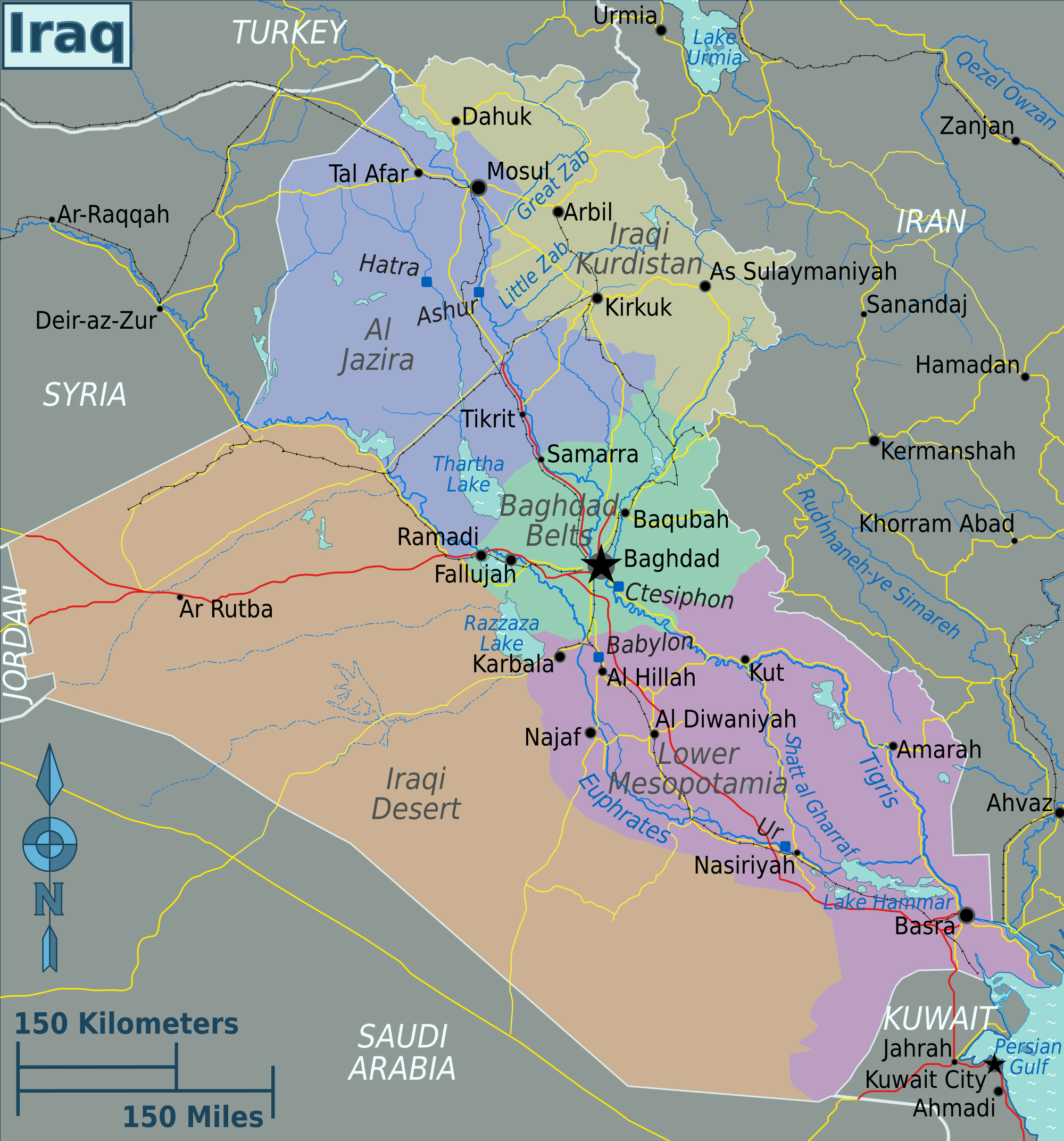 Mapa De Irak Mapas Mapamapas Mapa | The Best Porn Website