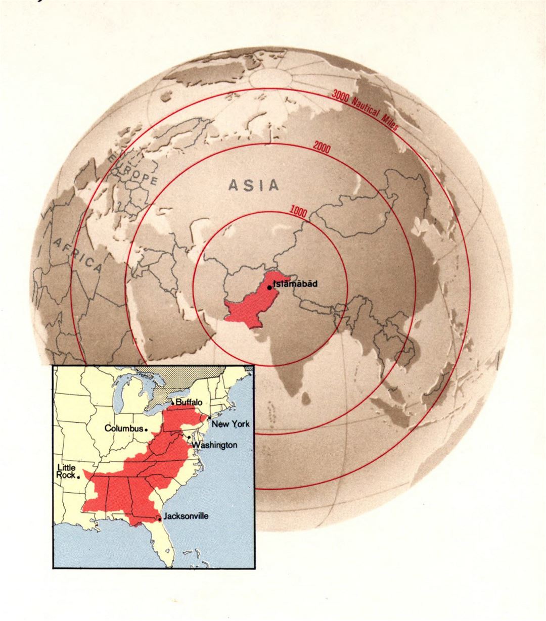 Detallado mapa de localización de Pakistán