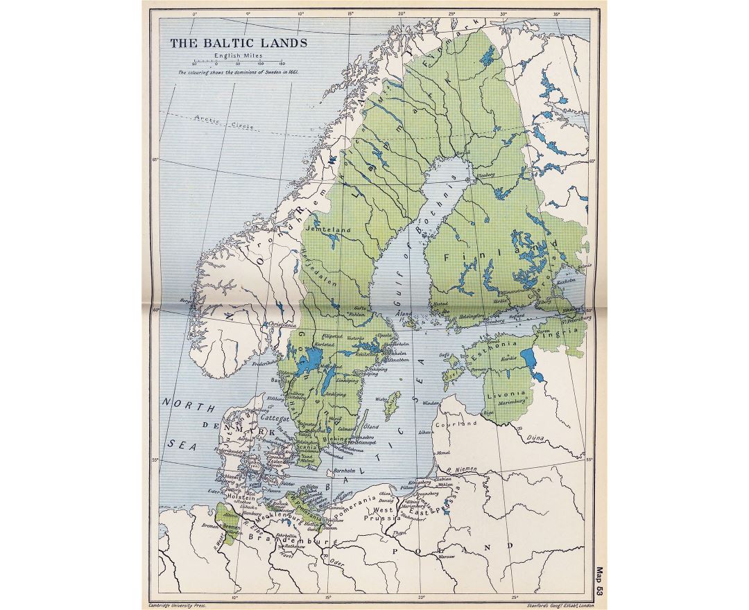 El mapa político de los países nórdicos - Mapas de El Orden