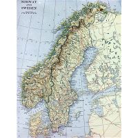 Mapa Da Escandinávia. Noruega Suécia Finlândia Dinamarca Islândia E Ilhas  Faroé. Mapa Dos Países Nórdicos. Fundo Vetorial Para Ilustração Stock -  Ilustração de noruega, europeu: 198454676