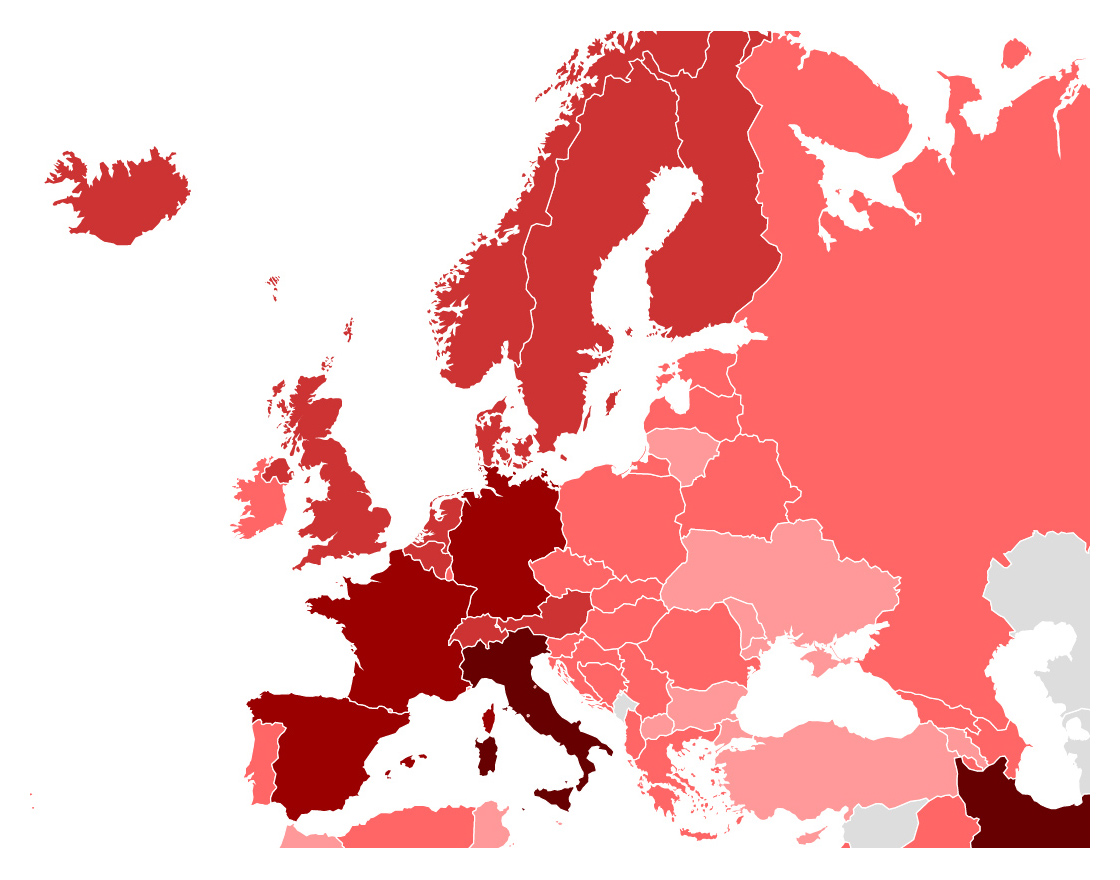 Los países del norte de Europa, cierran las frotneras a los del sur