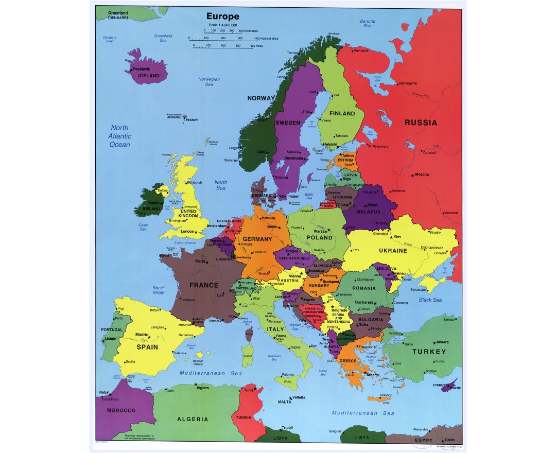 → Más de 10 modelos de Mapa Europa Decorativo