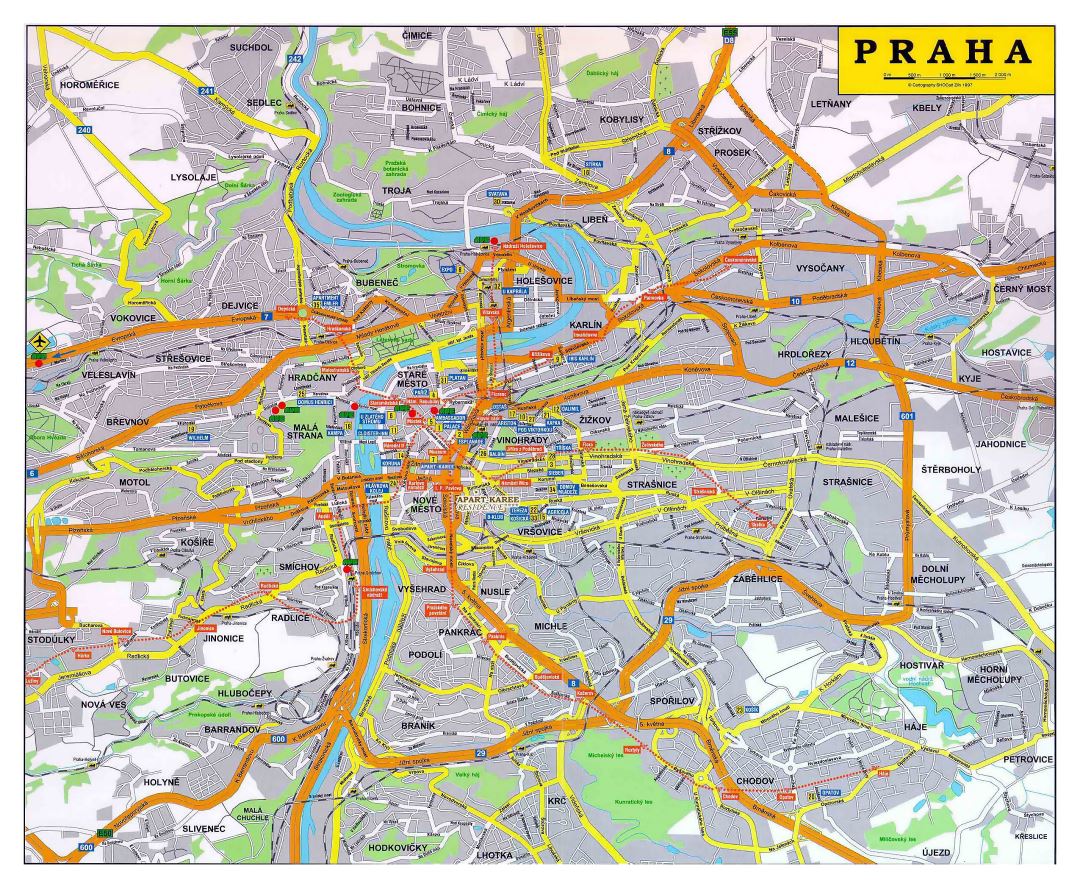 Hoja de ruta de Praha